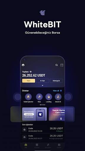 WhiteBIT: Bitcoin al ve sat screenshot 7