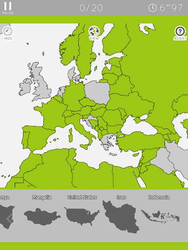 Enjoy Learning World Map Puzzle screenshot 14