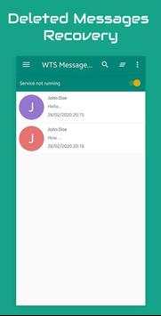 Deleted Messages Whatsapp Recovery 2020 screenshot 2