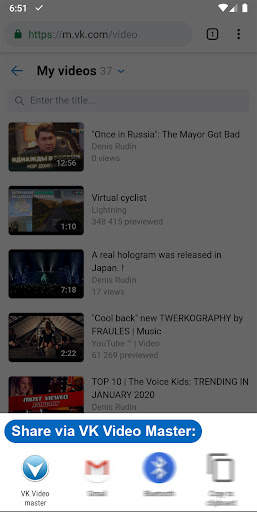 VK Video Master, VK downloader screenshot 2