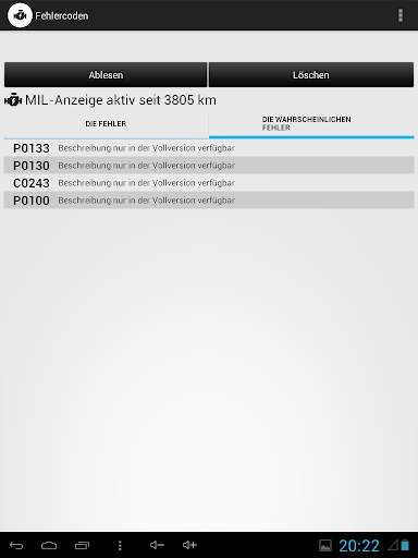 AutoDiagnose LITE (OBDII ELM) screenshot 7