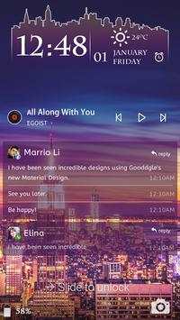 City light CM Locker Theme screenshot 3