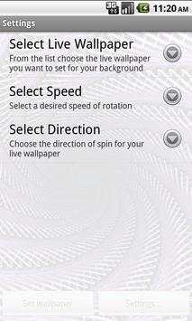 Hypnotic Live Wallpaper screenshot 3
