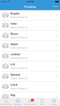 Faceping Mobile Messenger screenshot 3