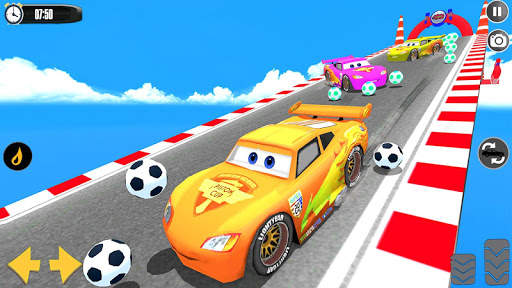 Splashy Superhero Vertigo racing : lightning car screenshot 6
