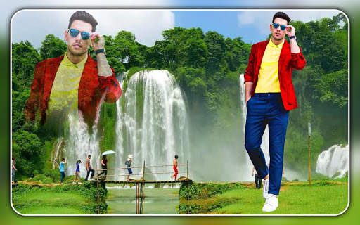 Waterfall Photo Editor:Waterfall Photo Frames 2020 6 تصوير الشاشة