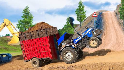 Cargo Tractor Trolley Game 23 screenshot 5