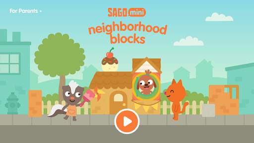 Sago Mini Neighborhood Blocks स्क्रीनशॉट 1