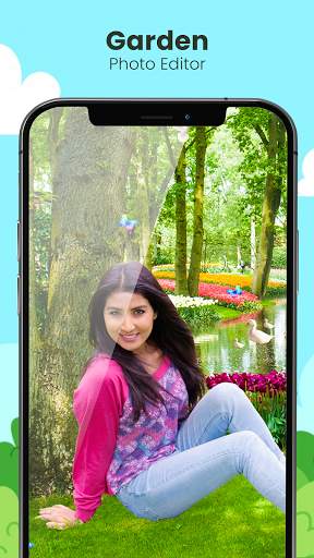 Garden Photo Editor and Frames screenshot 1