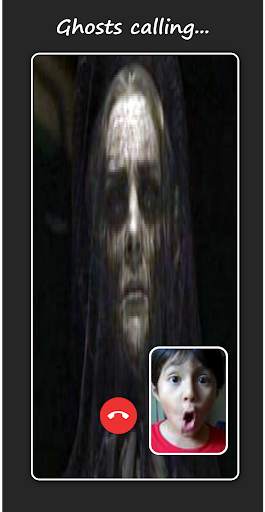 call from 📱 Ghost's video calls   talk simulator screenshot 4