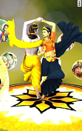 3D Radha Krishna Wallpaper screenshot 6