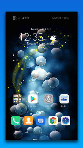 Colorful Bubble Live Wallpaper screenshot 1