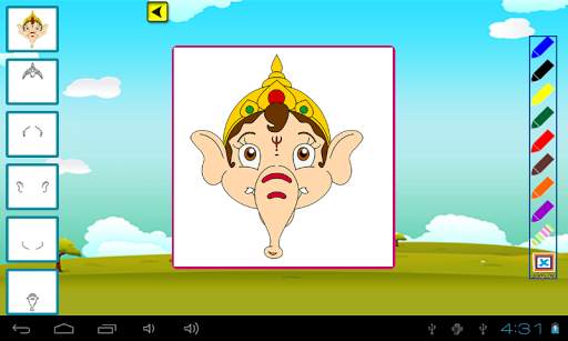 Draw & Color Chhota Bheem screenshot 11