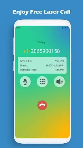 Laser Call - International WiFi Phone Call screenshot 2