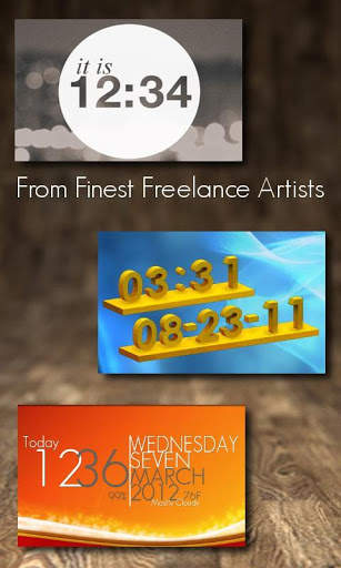 One More Clock Widget Free screenshot 3