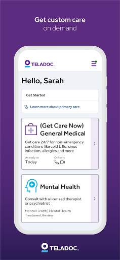 Teladoc screenshot 2