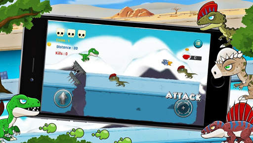 Dinosaur Battle Fighting Game screenshot 2