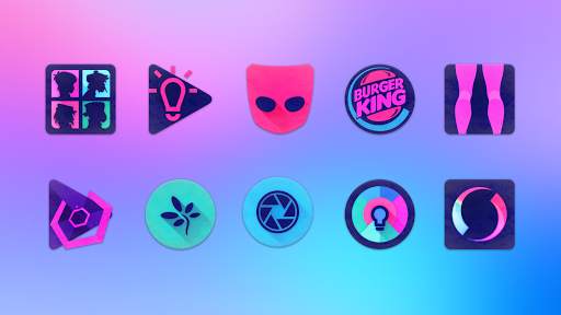 Unicorn Dark - Icon Pack screenshot 3