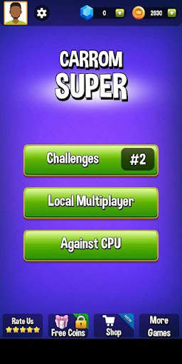 Carrom Super : Disc Pool Game screenshot 1