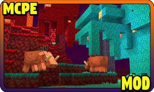Nether Mod [Netherite Update] MCPE - Minecraft Mod screenshot 2