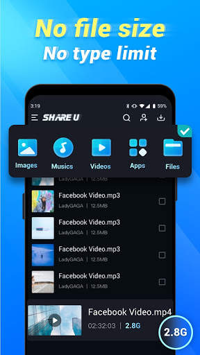 ShareU - Shareit File Transfer & Offline APP Share screenshot 5