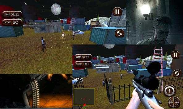 Frontline Zombie Sniper Tembak screenshot 4