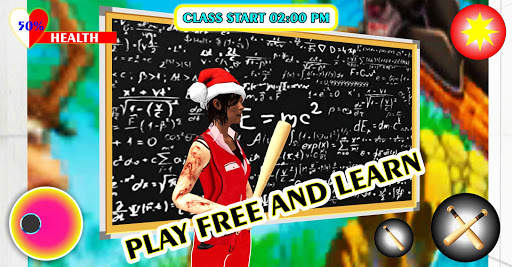 Scary Math Granny Teacher: Education school game screenshot 2