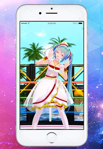 Hatsune Miku Live Wallpaper screenshot 2