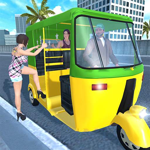 Modern Tuk Tuk Auto Rickshaw: Driving Sim Games 1.6