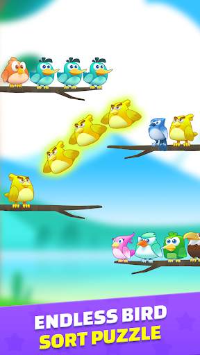 Bird Color Sort Master скриншот 3