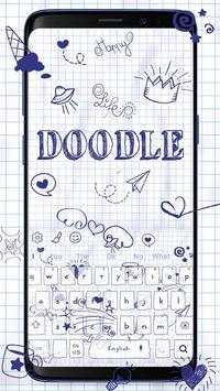 Doodle Simple Keyboard स्क्रीनशॉट 1
