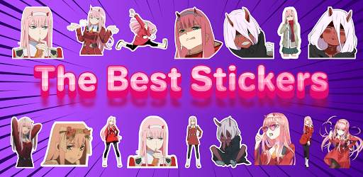 Darling in the Franxx stickers for Whatsapp screenshot 4