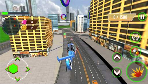 Spider Bus Robot Car Transform Spaceship War Game screenshot 3