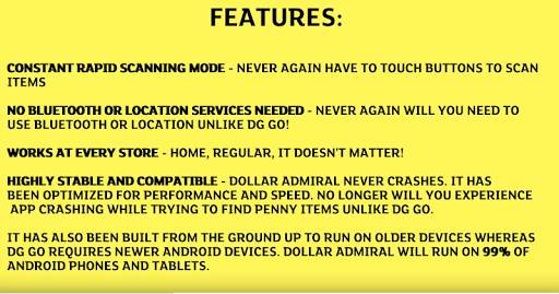 Dollar Admiral Penny Shopping App Free Edition screenshot 4