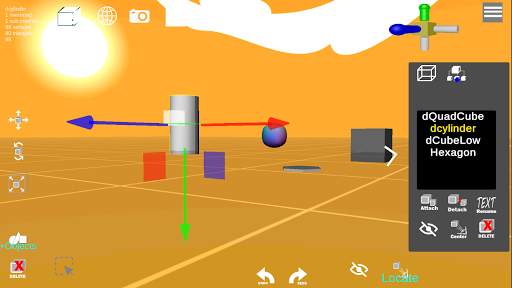 d3D Sculptor - 3D modeling screenshot 3