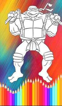 coloring ninja games screenshot 5