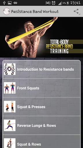 Resistance Band Workout screenshot 1