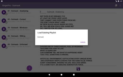 SingerPro Music Teleprompter screenshot 10