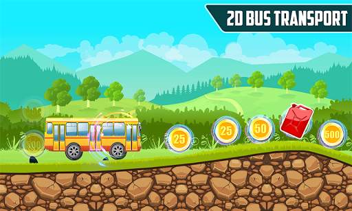 Bus Driving Simulator - 2D Bus Racing Game 19 screenshot 1