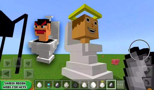 Skibidi Toilet Mod Minecraft screenshot 6