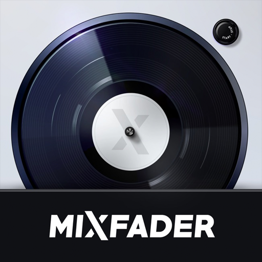 Mixfader dj: vinyle digital icon