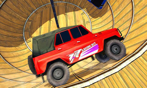 Well of Death Jeep Stunt Rider screenshot 4