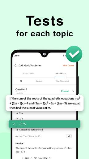 CAT MBA Exam Preparation: Mock Test, Solved Papers 6 تصوير الشاشة