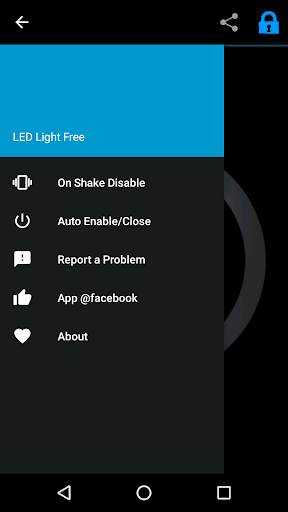 Led Flashlight ( widget) screenshot 2