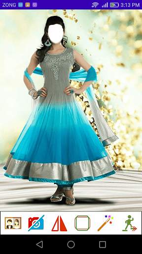Photo Editor - Anarkali Frock screenshot 3