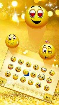 Gold Money Dollar Keyboard Theme स्क्रीनशॉट 3