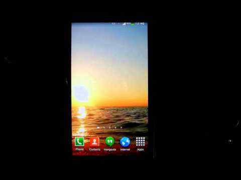 Sunset Ocean Live Wallpaper 5 screenshot 1