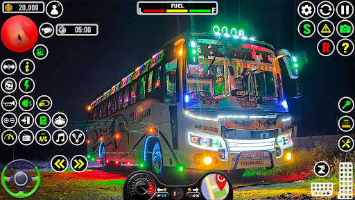 Indian Bus Drive Games 3D screenshot 3