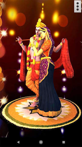 3D Radha Krishna Live Wallpaper screenshot 4