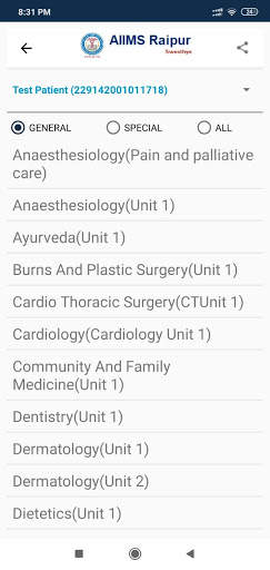 AIIMS Raipur Swasthya screenshot 4